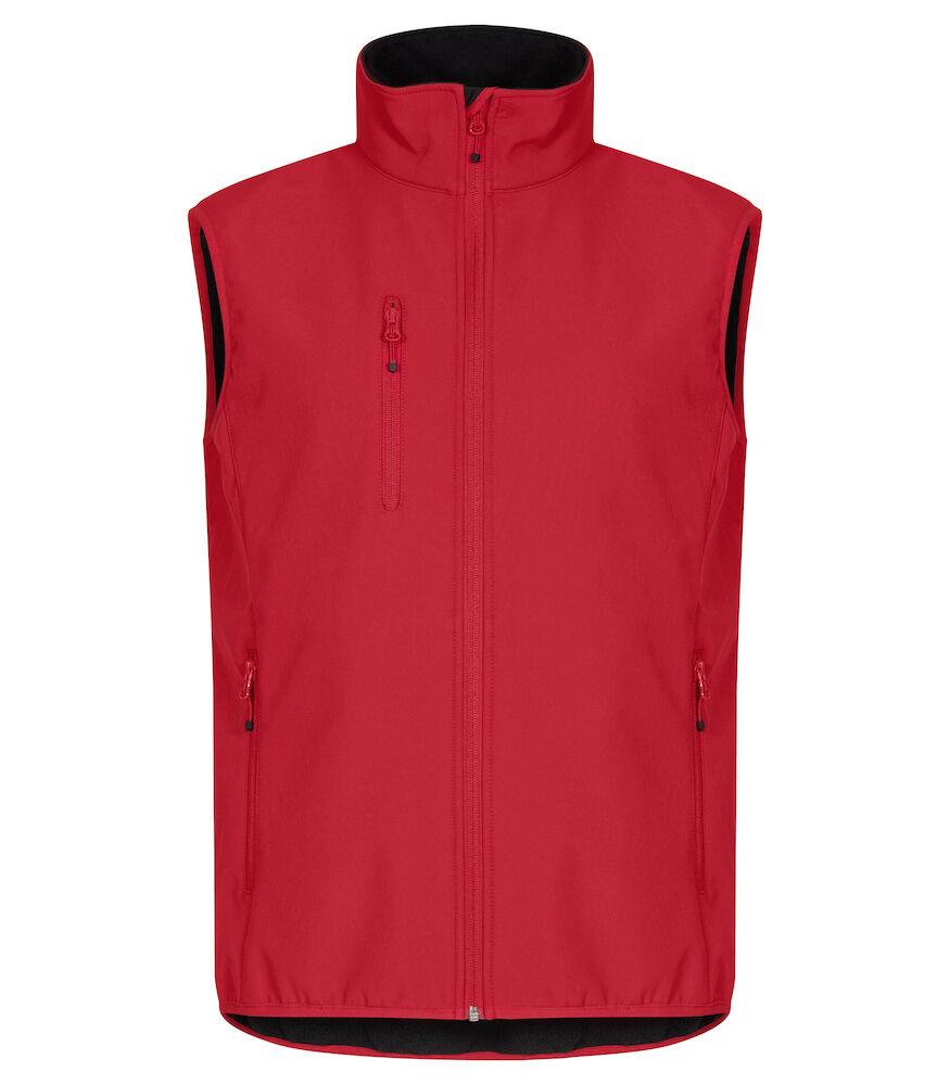 Classic Softshell Bodywarmer Rood