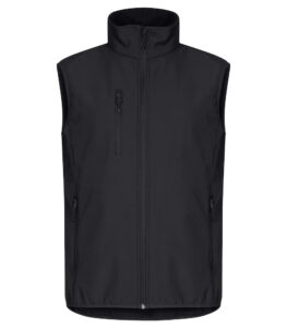 Classic Softshell Bodywarmer Zwart