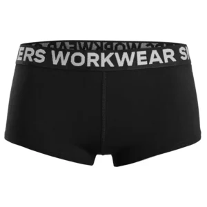 9477 2-pack Stretch Boxershorts Dames Zwart