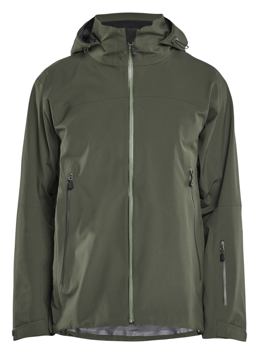 4980 Softshell Jack Striker met Stretch Donker Woudgroen