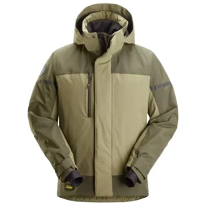 1112 Waterproof Isolerende Jas Khaki