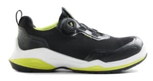 Lage Veiligheidsschoen 2486 STRIKER S3S FO SR HRO SC Zwart/Limoengroen