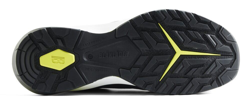 Lage Veiligheidsschoen 2486 STRIKER S3S FO SR HRO SC Zwart/Limoengroen