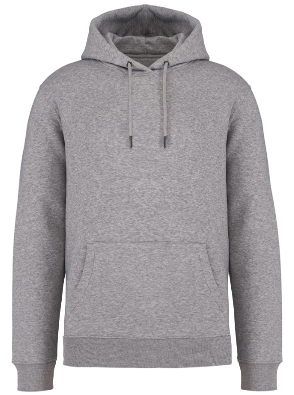 NS401 Unisex Sweater met Kap Moon Heather Grey