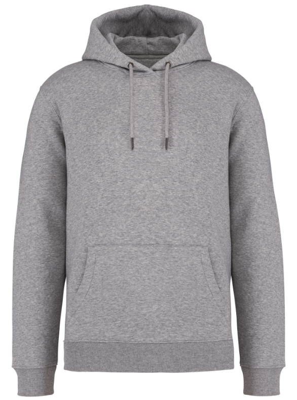 NS401 Unisex Sweater met Kap Moon Heather Grey