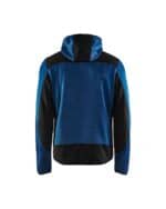 Gebreid vest met softshell Marineblauw/Marineblauw