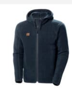 72183 Heritage Pile Hoodie 590 Marineblauw