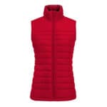 Arches Gewatteerde Bodywarmer Dames Rood