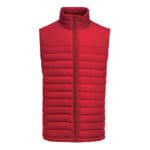 Arches Gewatteerde Bodywarmer Heren Rood