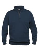 Basic Half Zip dark navy