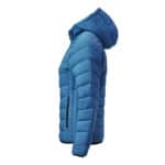 Gewatteerde Lichtgewicht Base Jas Dames Oceaanblauw