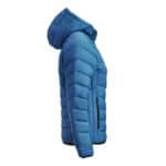 Gewatteerde Lichtgewicht Base Jas Dames Oceaanblauw