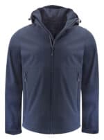 Lodgetown Softshell-Jack Heren Navy