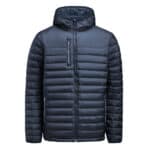 Meadows Gewatteerde Jas met Kap Heren Marine