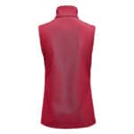 Valley Softshell Bodywarmer Dames Rood