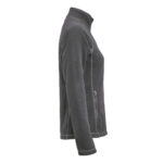 Zion Fleece Jacket Dames Staal Grijs