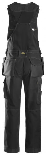 0214 Canvas Bodybroek met Holsterzakken Zwart
