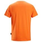 2502 T-Shirt Korte Mouw Warm Orange