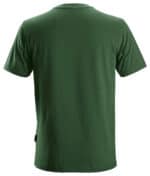 2502 T-Shirt Korte Mouw Donkergroen