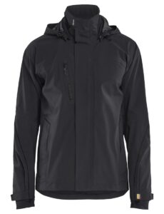 4483 Shell Jack met Stretch Zwart