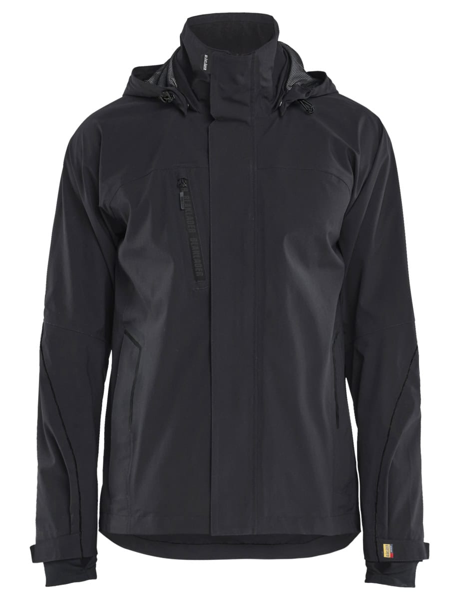 4483 Shell Jack met Stretch Zwart