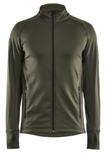 4735 Fleecejack Striker Donker Herfstgroen