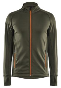 4735 Fleecejack Striker Wougroen/Roest