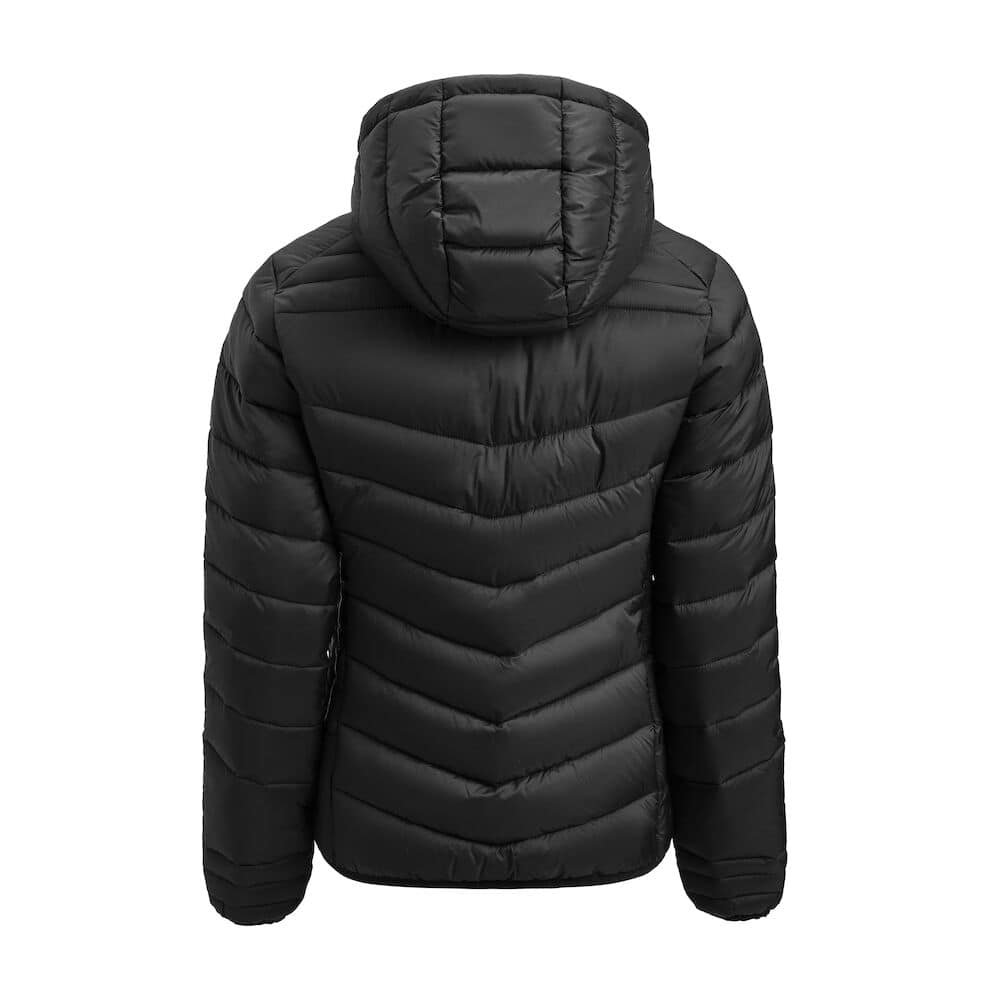 Gewatteerde Lichtgewicht Base Jas Dames Zwart