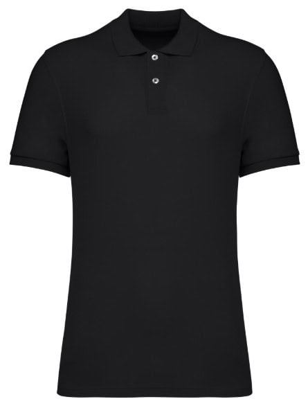 NS207 Ecologische Polo Heren Zwart