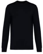 NS333 Ecologische T-shirt Lange Mouwen Zwart