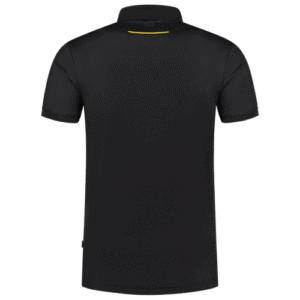 202703 Poloshirt Accent Zwart/Geel