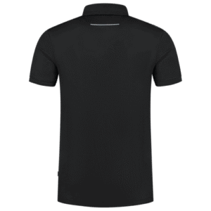 202703 Poloshirt Accent Zwart/Grijs
