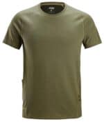 2556 Stay Fresh T-shirt Khaki Groen