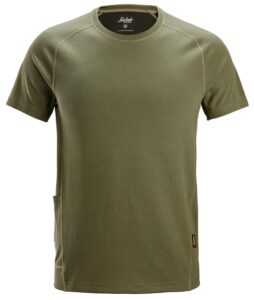 2556 Stay Fresh T-shirt Khaki Groen