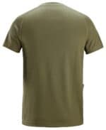 2556 Stay Fresh T-shirt Khaki Groen