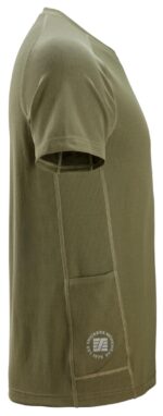 2556 Stay Fresh T-shirt Khaki Groen