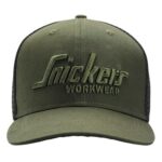 9001 Snickers Trucker Cap Khaki Green/Black