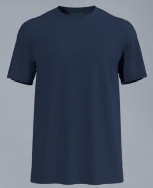 Duurzaam T-shirt uit Koffiedrab Heren Navy