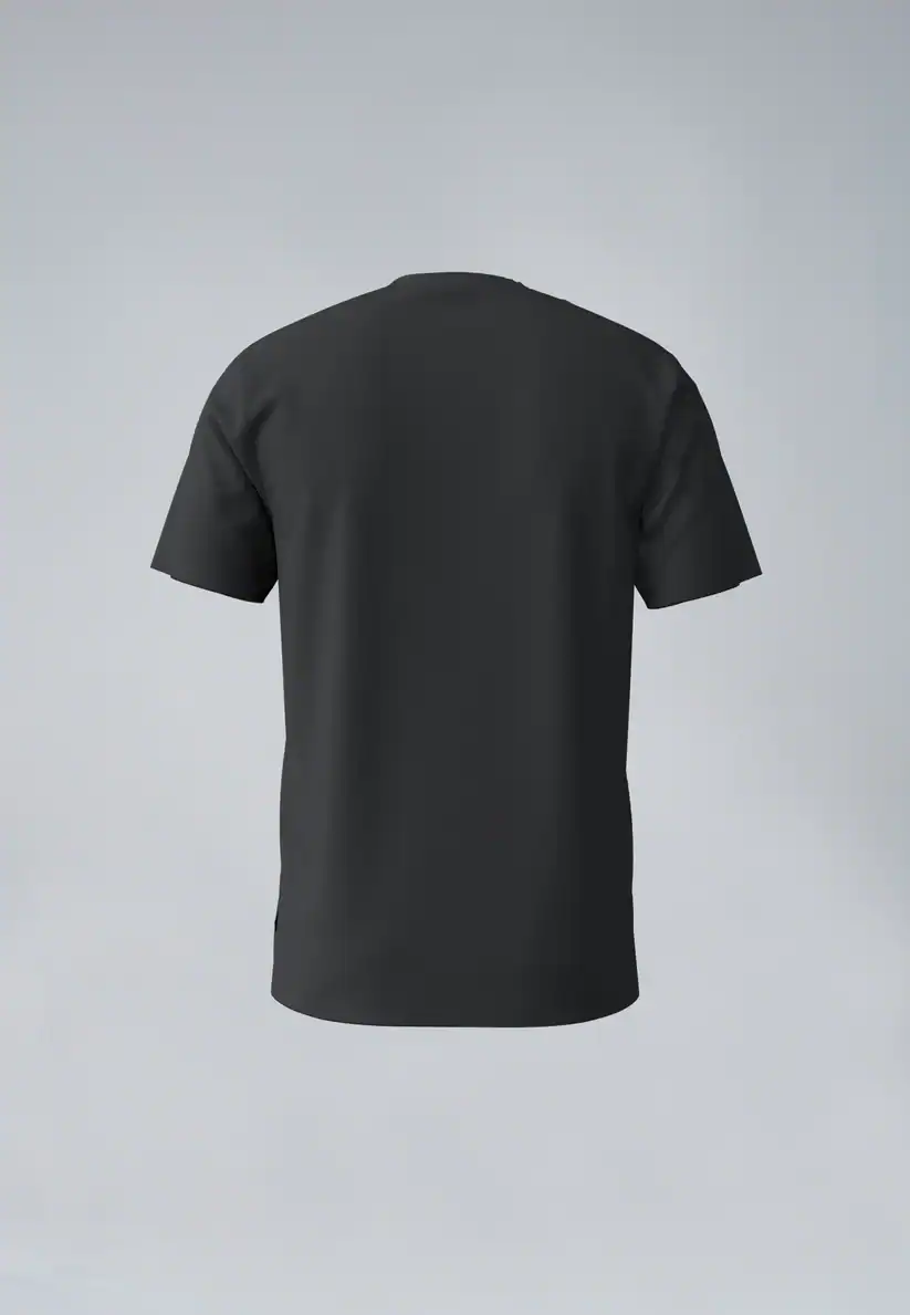 Duurzaam T-shirt uit Koffiedrab Heren Zwart