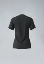 Duurzaam T-shirt uit Koffiedrab Dames Zwart