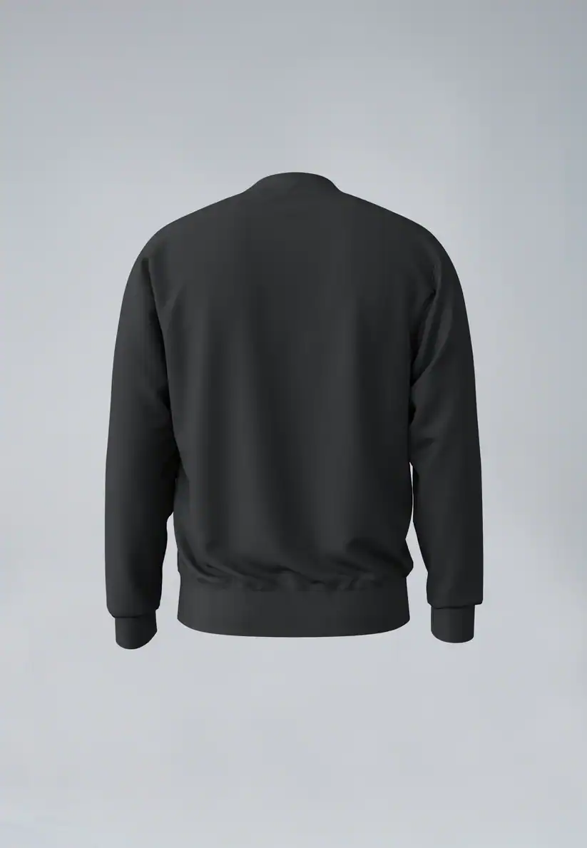 Duurzame Sweater uit Koffiedrab Heren Zwart