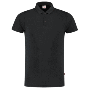 Poloshirt Cooldry Bamboe Fitted Black