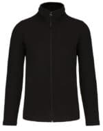 WK903 Microfleece Vest met Rits Zwart