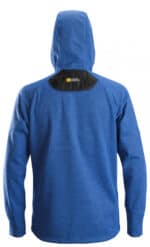 8041 Flexi Fleece Vest Hoodie Blauw