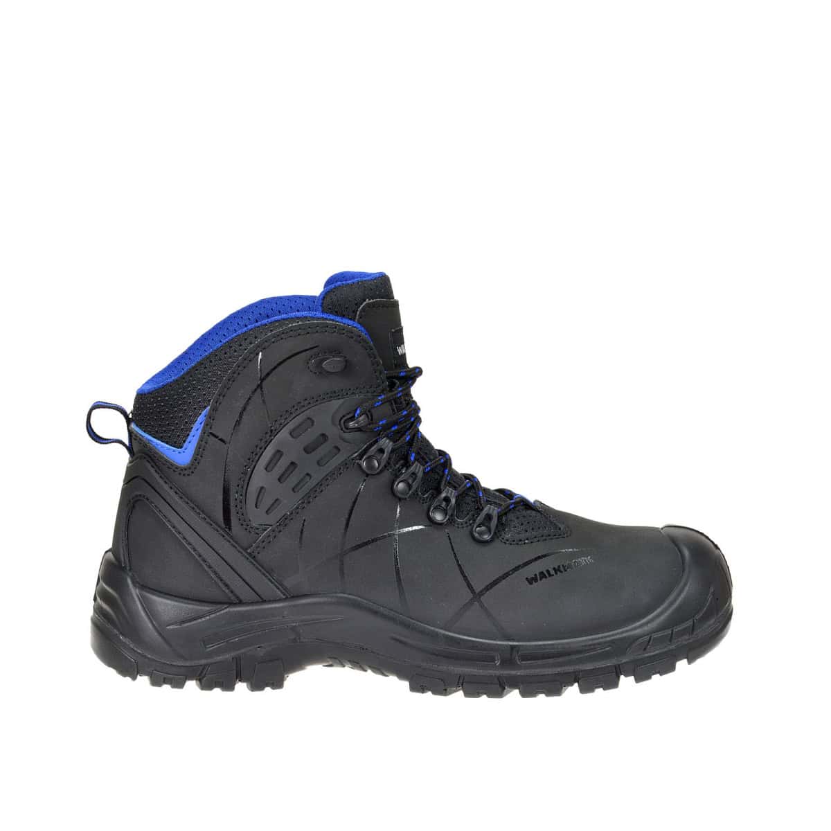 Hoge Veiligheidsschoen Parijs S3 SRC Zwart/Blauw