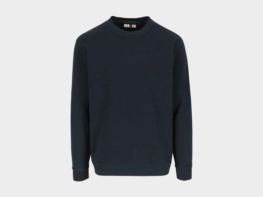Vidar Sweater Ronde Nek Navy