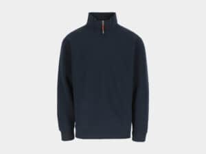 Vigor Sweater Korte Rits Navy