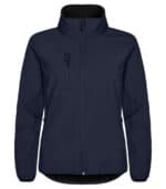 Classic Softshell Jacket Dames Dark Navy
