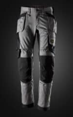6241 Stretch Werkbroek met Holsterzakken Lichtgrijs