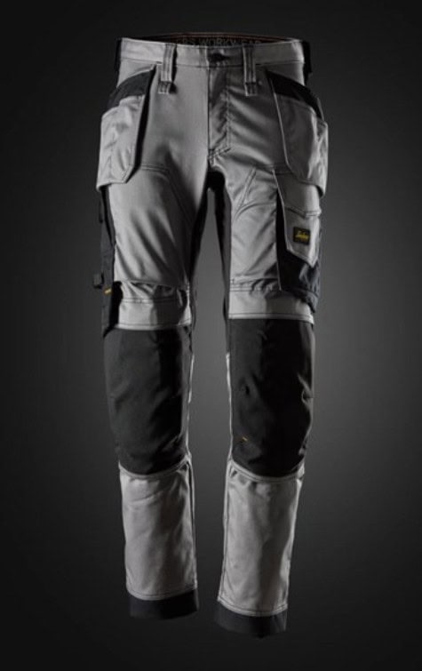 6241 Stretch Werkbroek met Holsterzakken Lichtgrijs